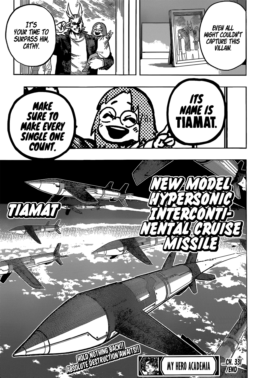 Boku no Hero Academia Chapter 331 page 16 - Chapter 331: America
