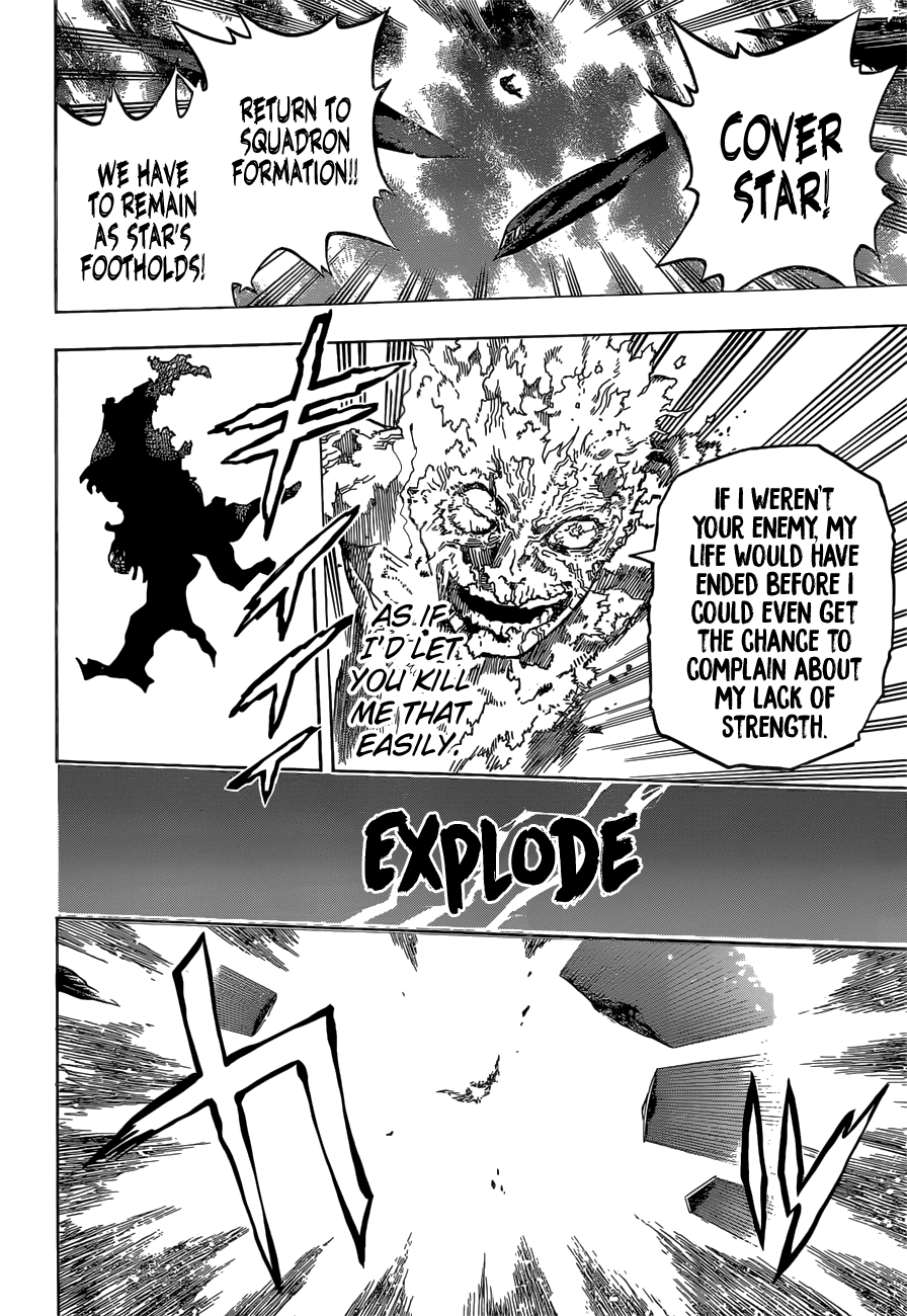 Boku no Hero Academia Chapter 332 page 14 - Chapter 332: New Model Hypersonic Intercontinental Ballistics