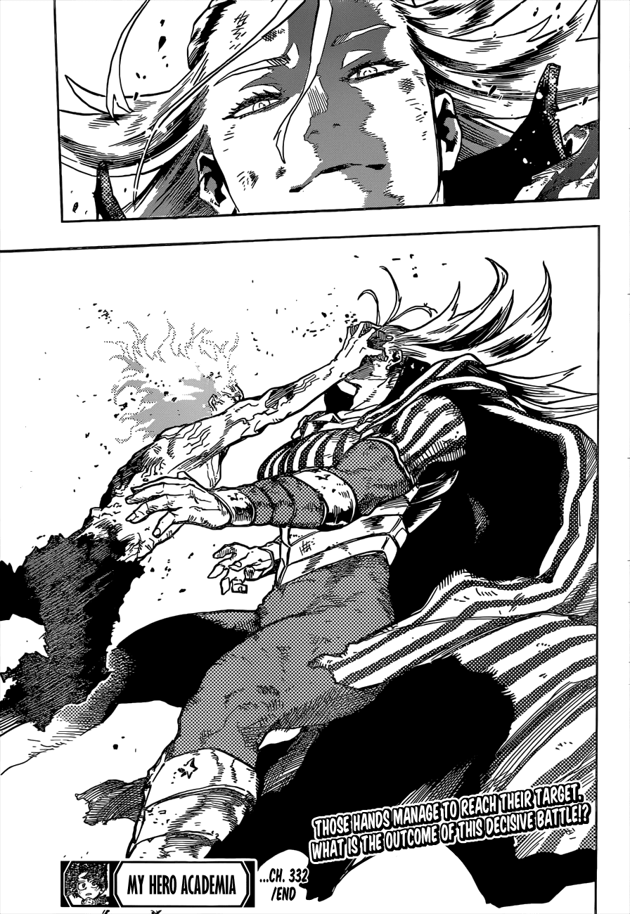 Boku no Hero Academia Chapter 332 page 17 - Chapter 332: New Model Hypersonic Intercontinental Ballistics