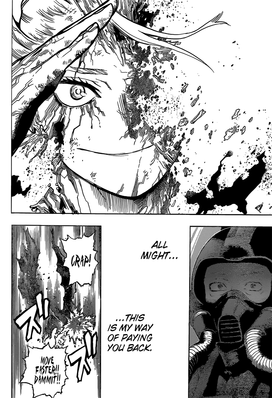 Boku no Hero Academia Chapter 333 page 15 - Chapter 333: Ghost