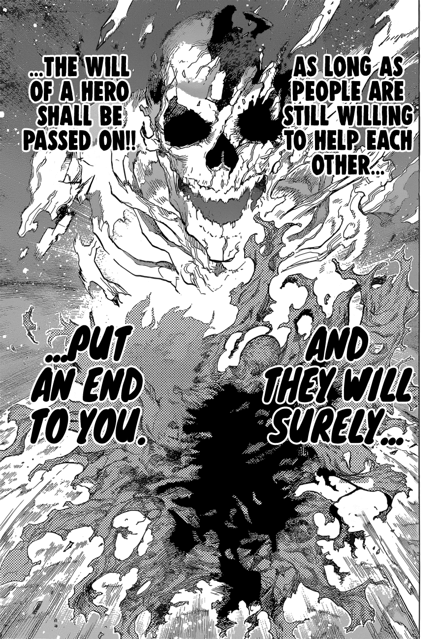 Boku no Hero Academia Chapter 334 page 10 - Chapter 334: Parting Gift