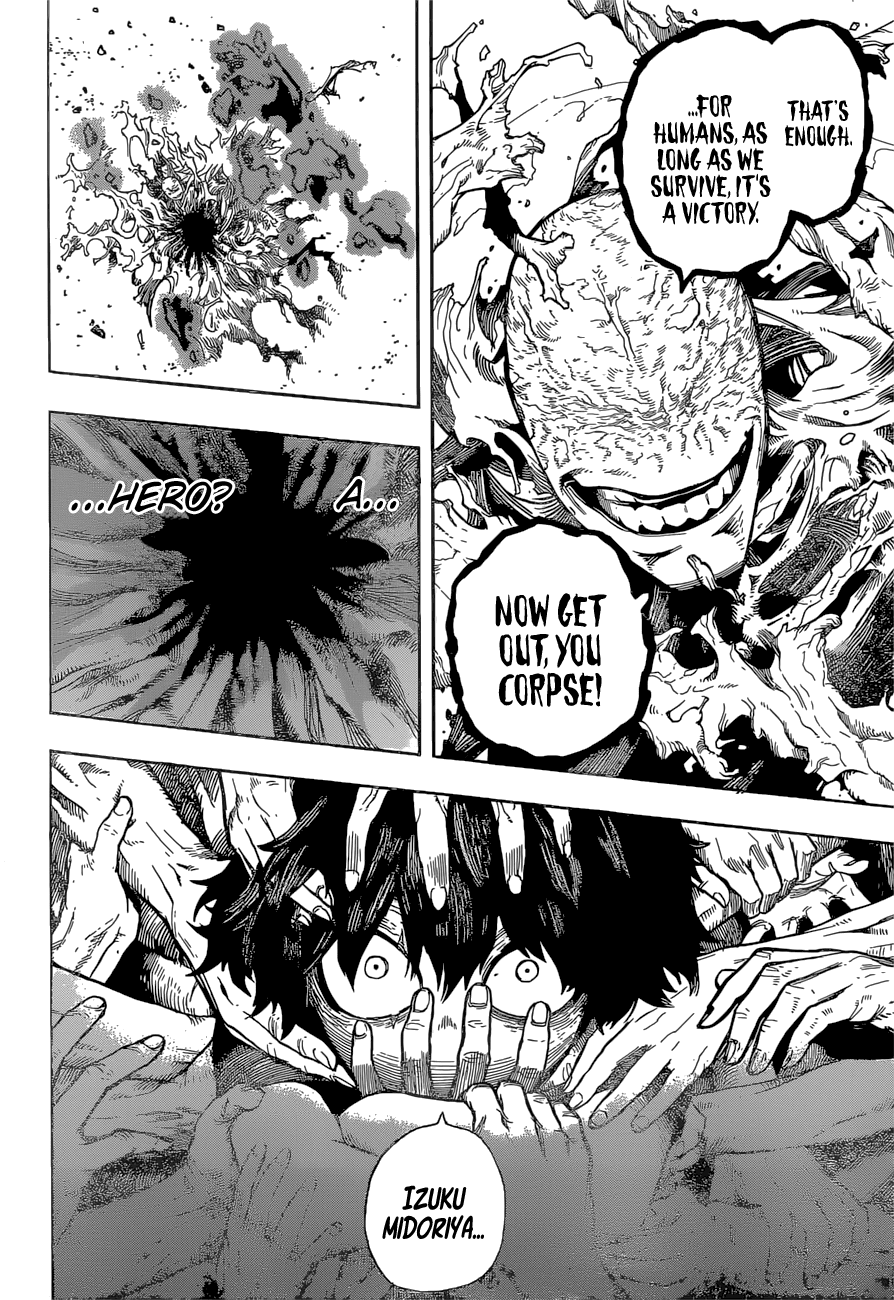 Boku no Hero Academia Chapter 334 page 11 - Chapter 334: Parting Gift