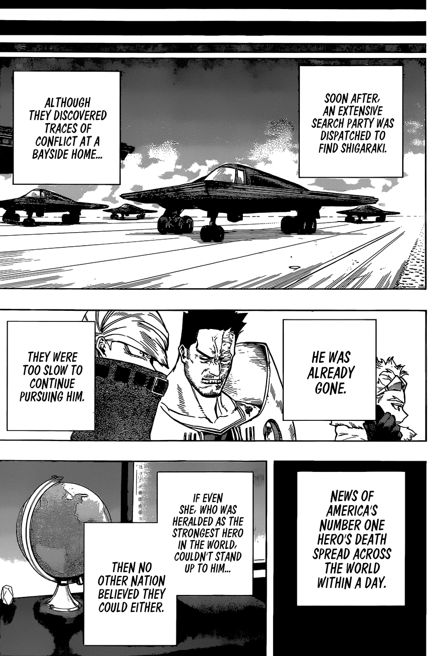 Boku no Hero Academia Chapter 334 page 12 - Chapter 334: Parting Gift