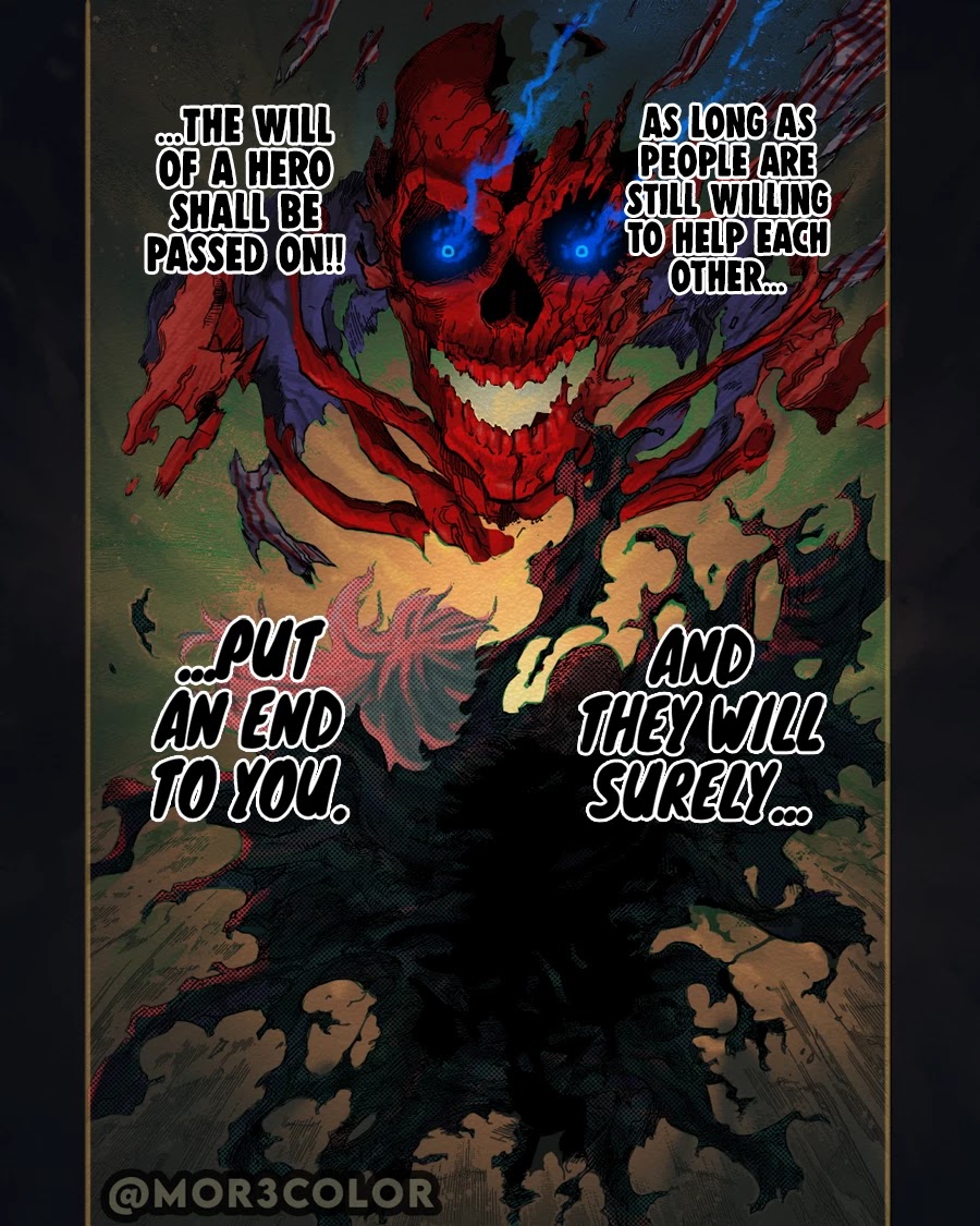 Boku no Hero Academia Chapter 334 page 17 - Chapter 334: Parting Gift