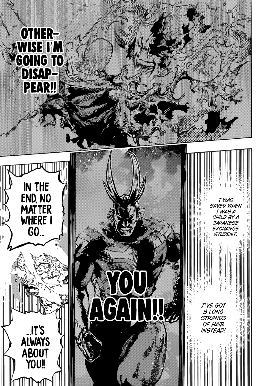 Boku no Hero Academia Chapter 334 page 4 - Chapter 334: Parting Gift