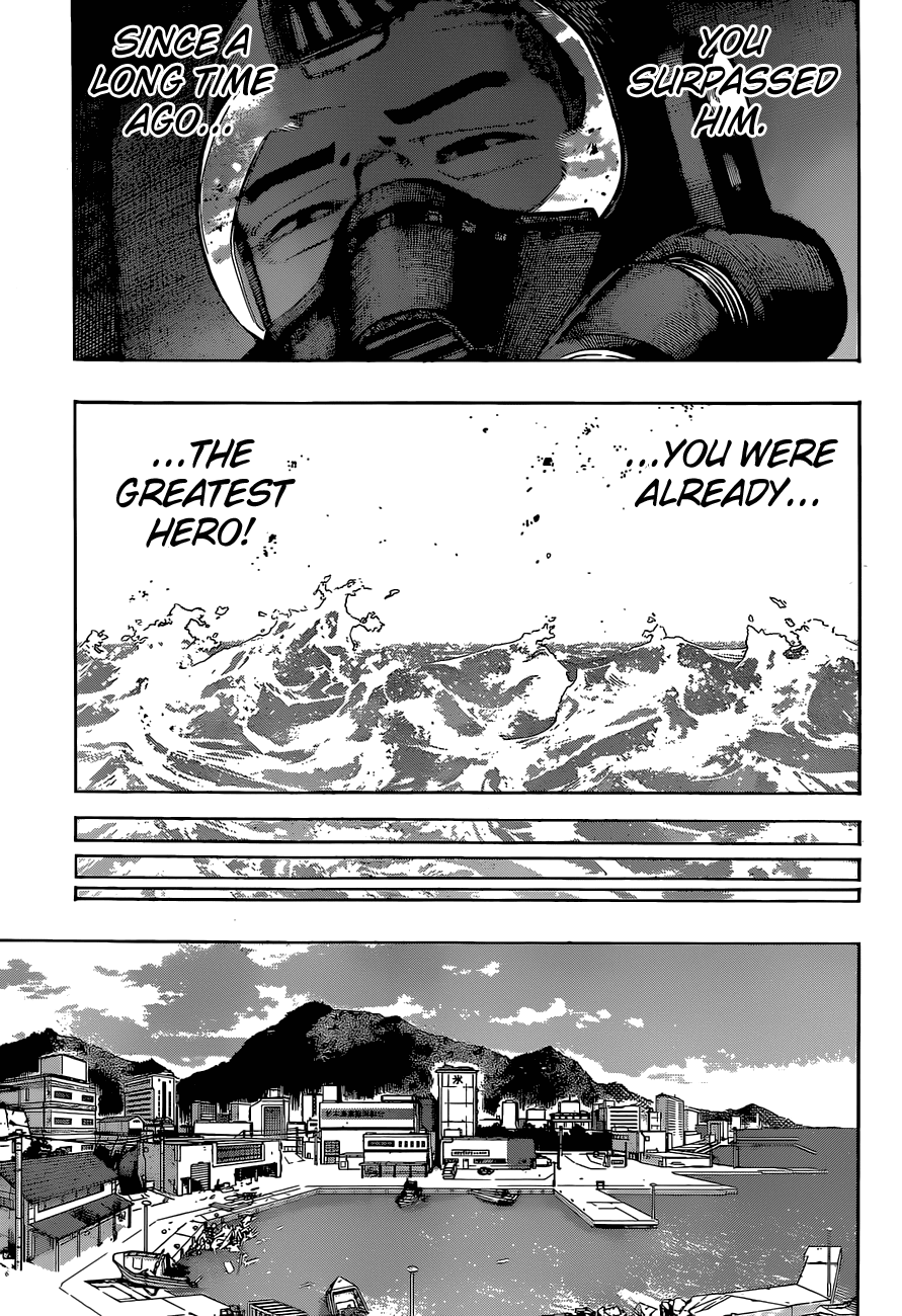 Boku no Hero Academia Chapter 334 page 6 - Chapter 334: Parting Gift