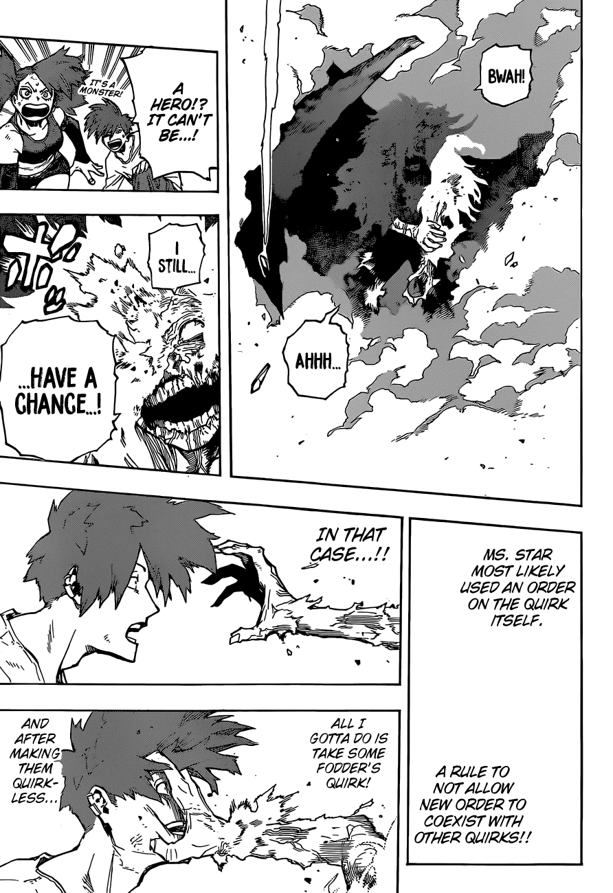 Boku no Hero Academia Chapter 334 page 8 - Chapter 334: Parting Gift