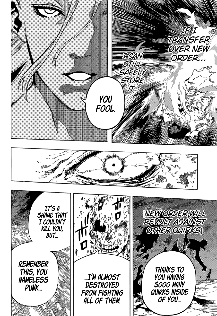Boku no Hero Academia Chapter 334 page 9 - Chapter 334: Parting Gift