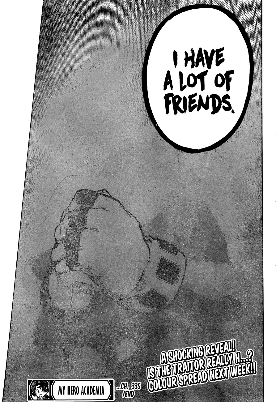Boku no Hero Academia Chapter 335 page 16 - Chapter 335: Fledgling