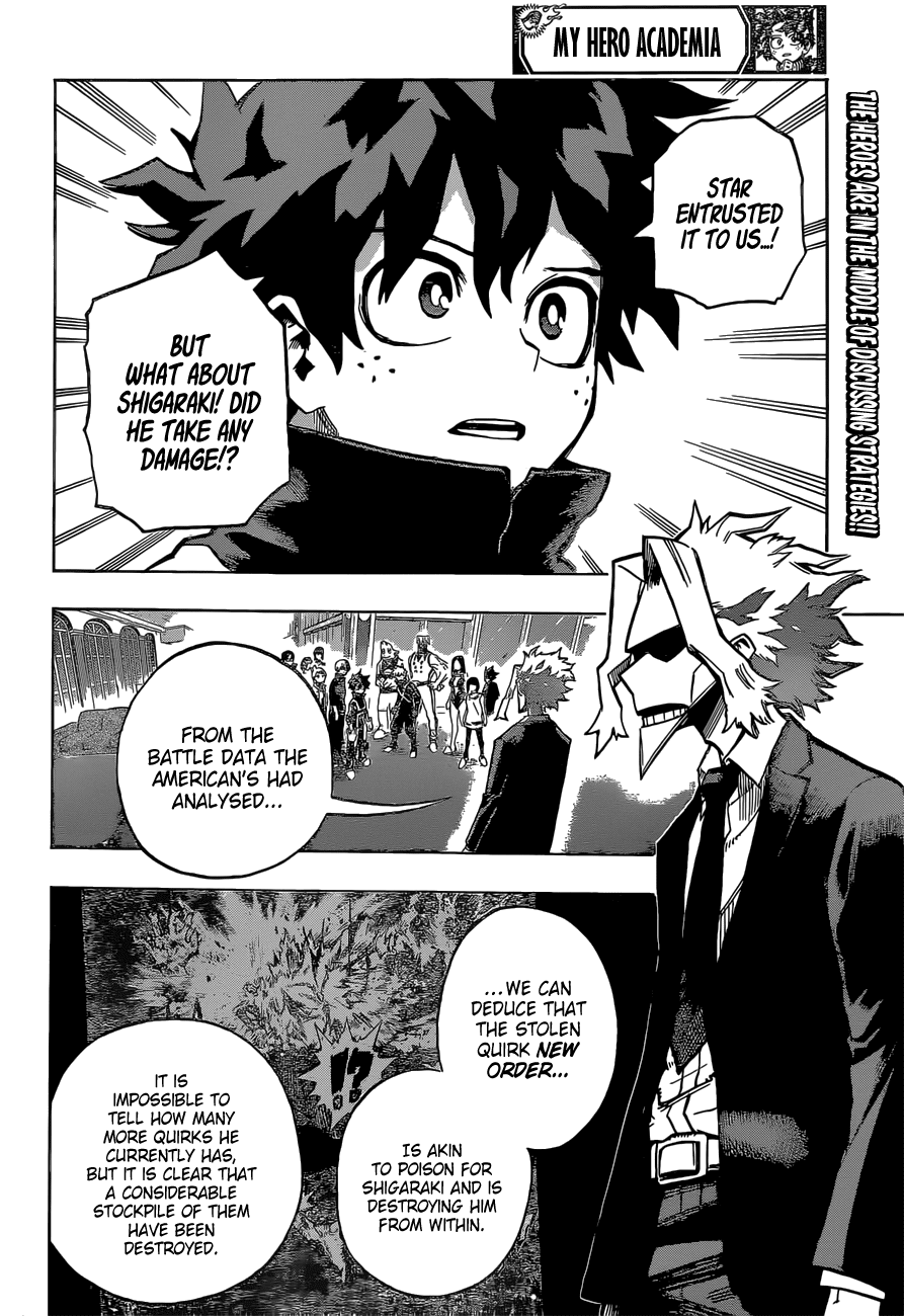 Boku no Hero Academia Chapter 335 page 3 - Chapter 335: Fledgling