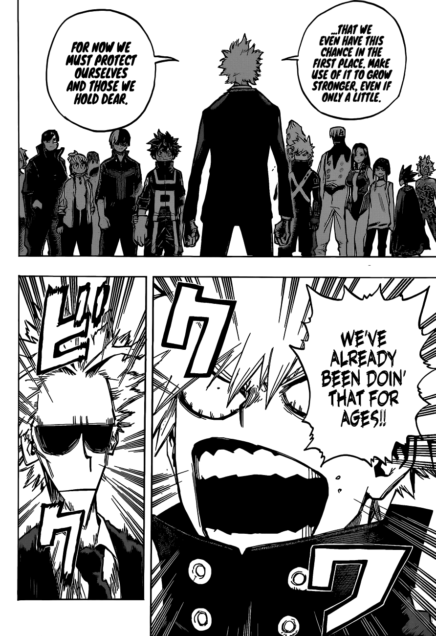 Boku no Hero Academia Chapter 335 page 7 - Chapter 335: Fledgling