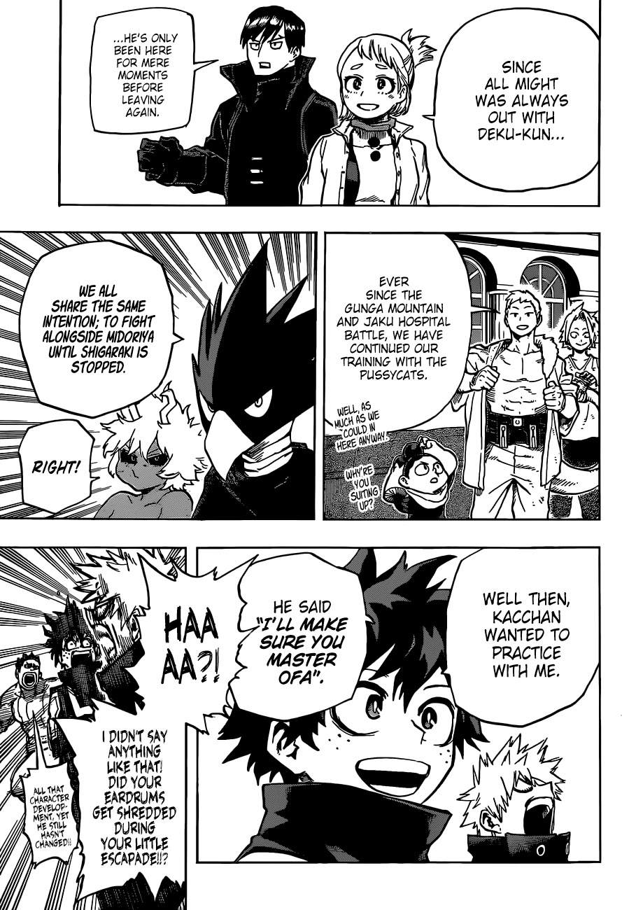 Boku no Hero Academia Chapter 335 page 8 - Chapter 335: Fledgling