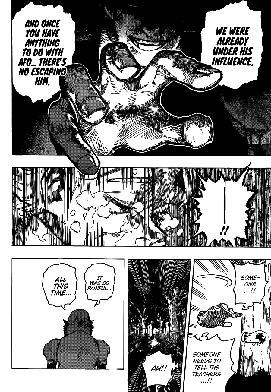 Boku no Hero Academia Chapter 336 page 12 - Chapter 336: Villain