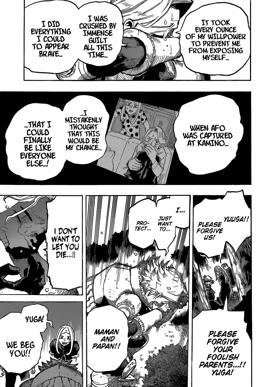 Boku no Hero Academia Chapter 336 page 13 - Chapter 336: Villain
