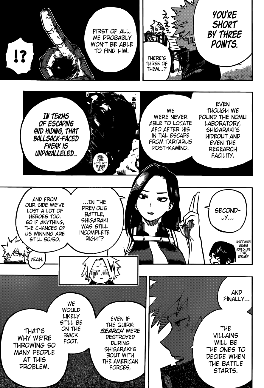 Boku no Hero Academia Chapter 336 page 6 - Chapter 336: Villain