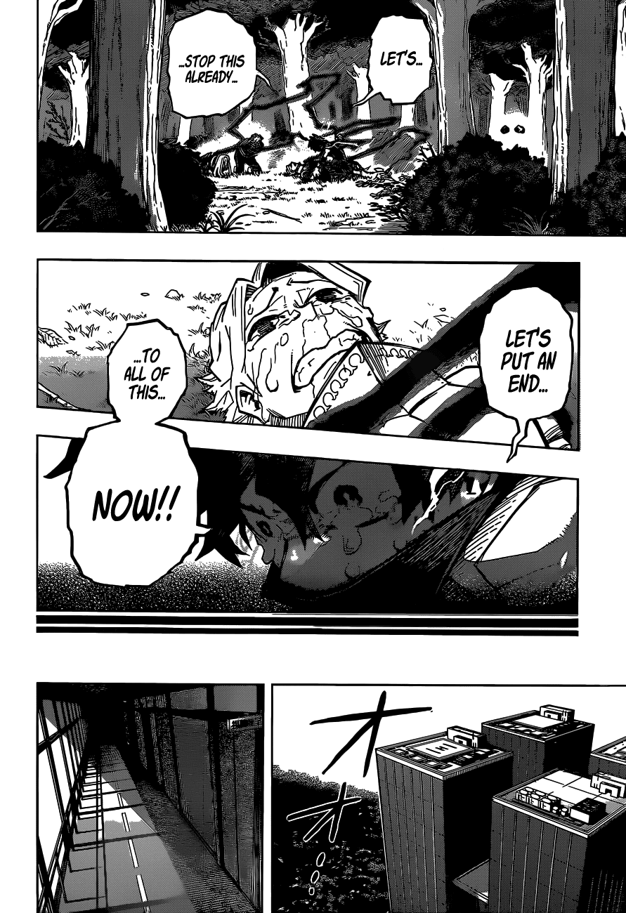Boku no Hero Academia Chapter 337 page 11 - Chapter 337: A Disposable Life