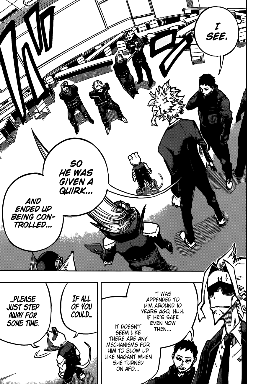 Boku no Hero Academia Chapter 337 page 12 - Chapter 337: A Disposable Life