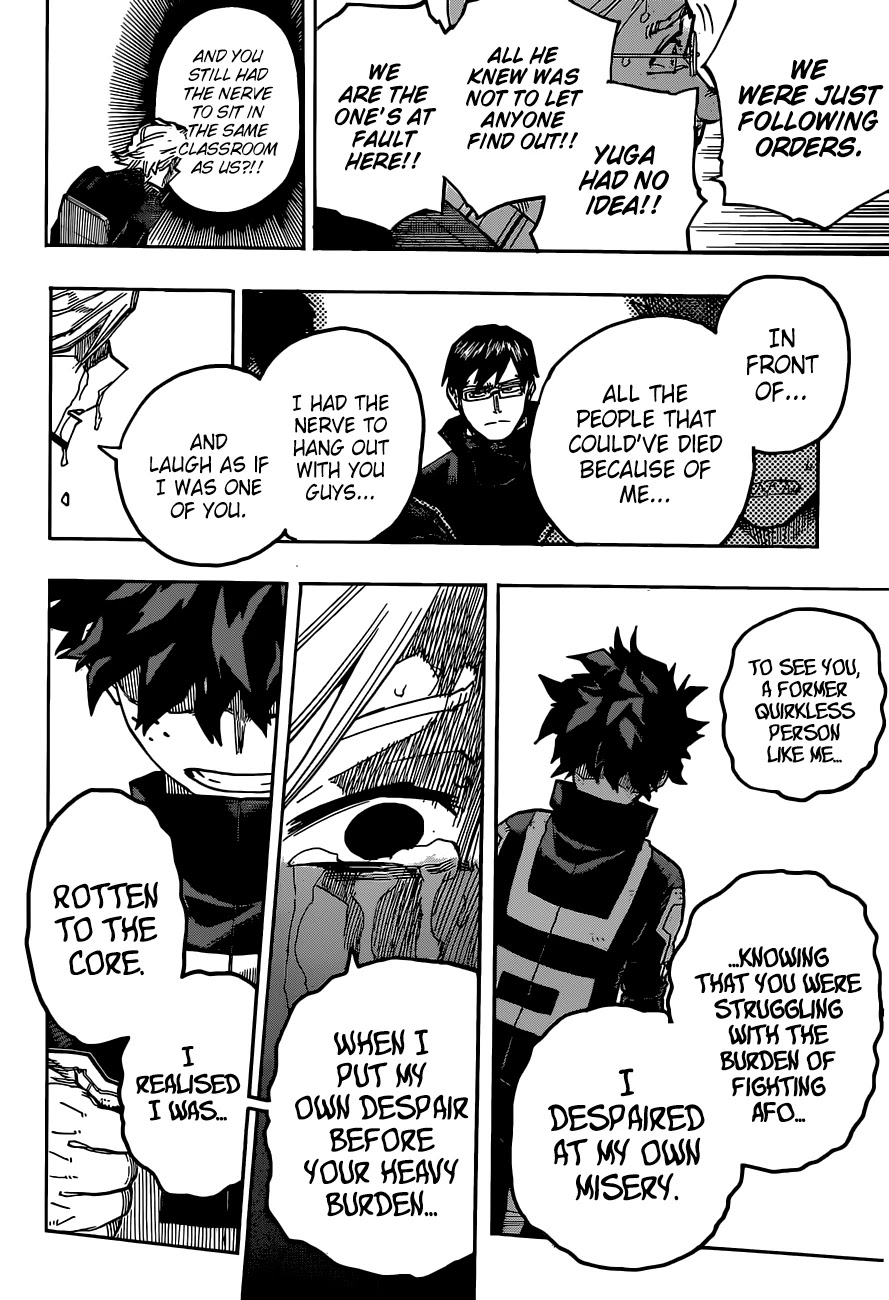 Boku no Hero Academia Chapter 337 page 15 - Chapter 337: A Disposable Life