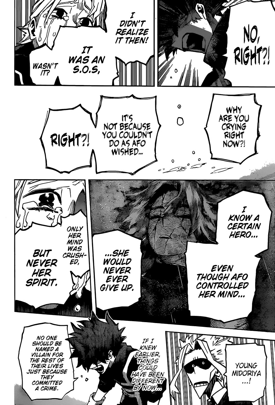 Boku no Hero Academia Chapter 337 page 17 - Chapter 337: A Disposable Life