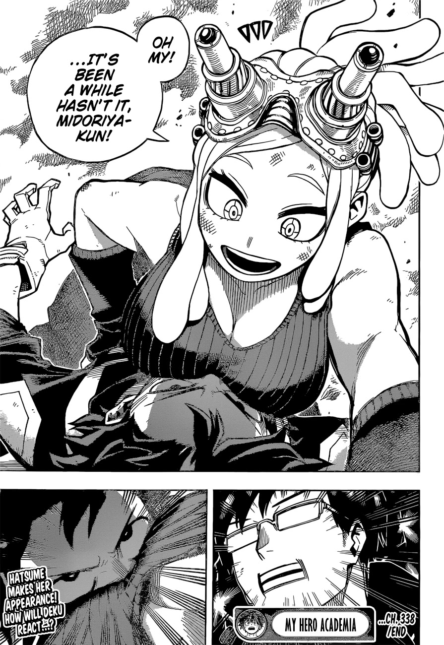 Boku no Hero Academia Chapter 338 page 15 - Chapter 338: The Story of how We All Became Heroes Part ①
