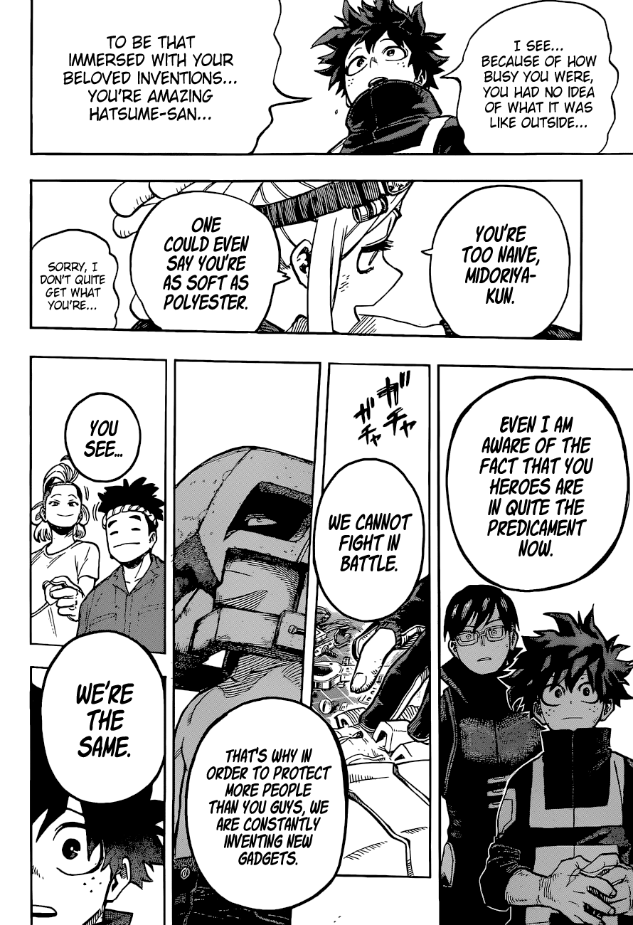 Boku no Hero Academia Chapter 339 page 10 - Chapter 339: The Story of how We All Became Heroes Part ②
