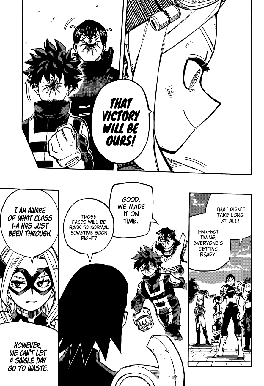 Boku no Hero Academia Chapter 339 page 13 - Chapter 339: The Story of how We All Became Heroes Part ②