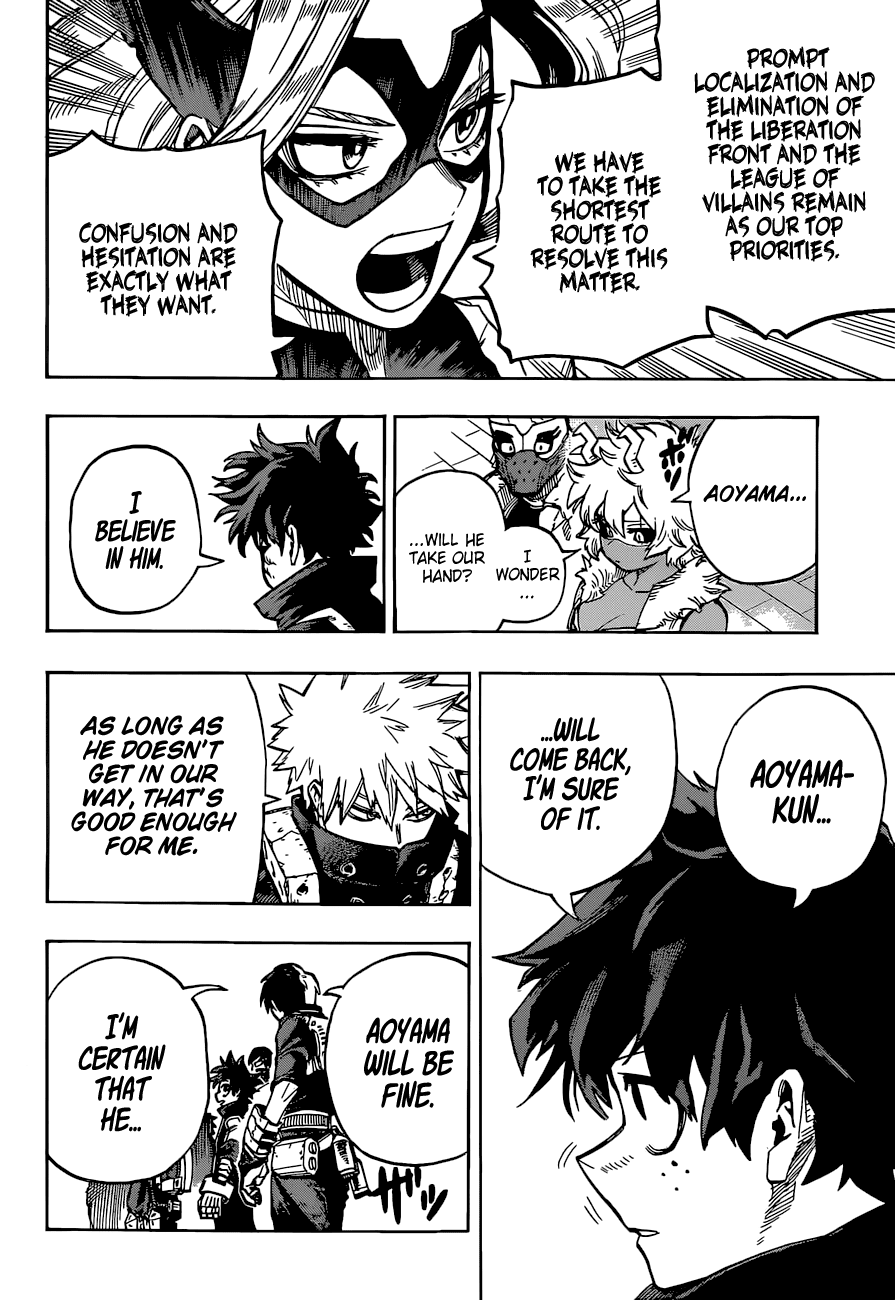 Boku no Hero Academia Chapter 339 page 14 - Chapter 339: The Story of how We All Became Heroes Part ②