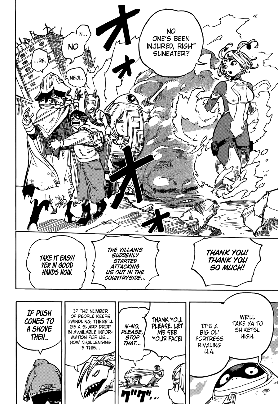 Boku no Hero Academia Chapter 339 page 16 - Chapter 339: The Story of how We All Became Heroes Part ②