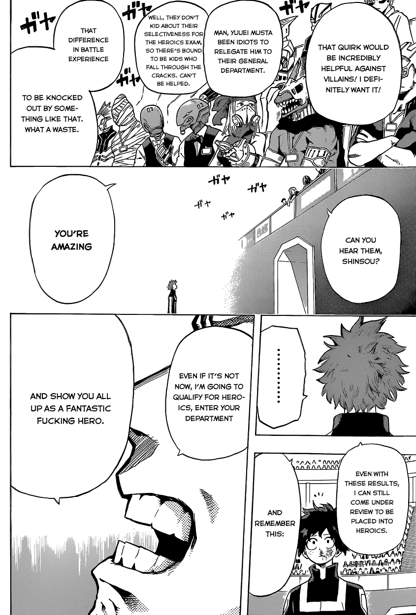 Boku no Hero Academia Chapter 34 page 10 - Chapter 34: Winners and Losers