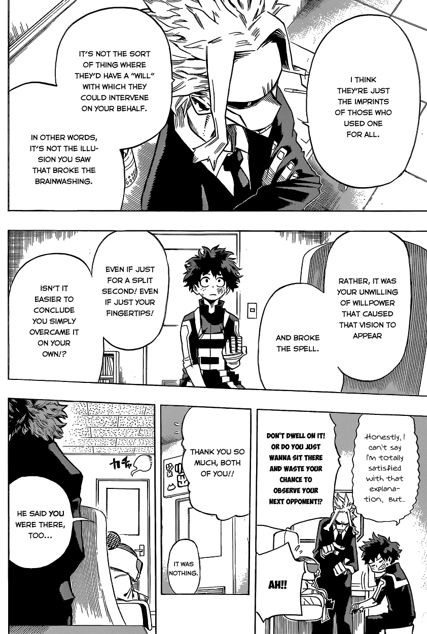 Boku no Hero Academia Chapter 34 page 14 - Chapter 34: Winners and Losers