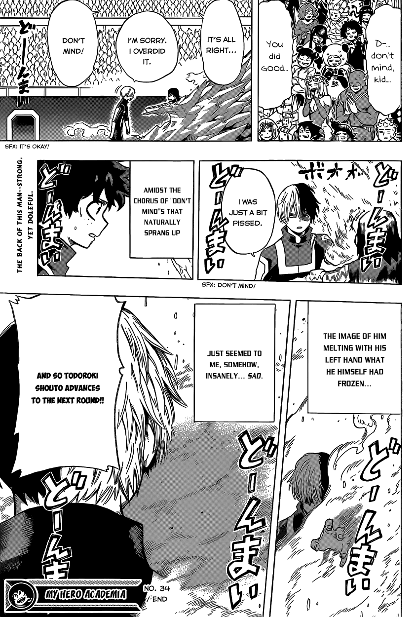 Boku no Hero Academia Chapter 34 page 22 - Chapter 34: Winners and Losers