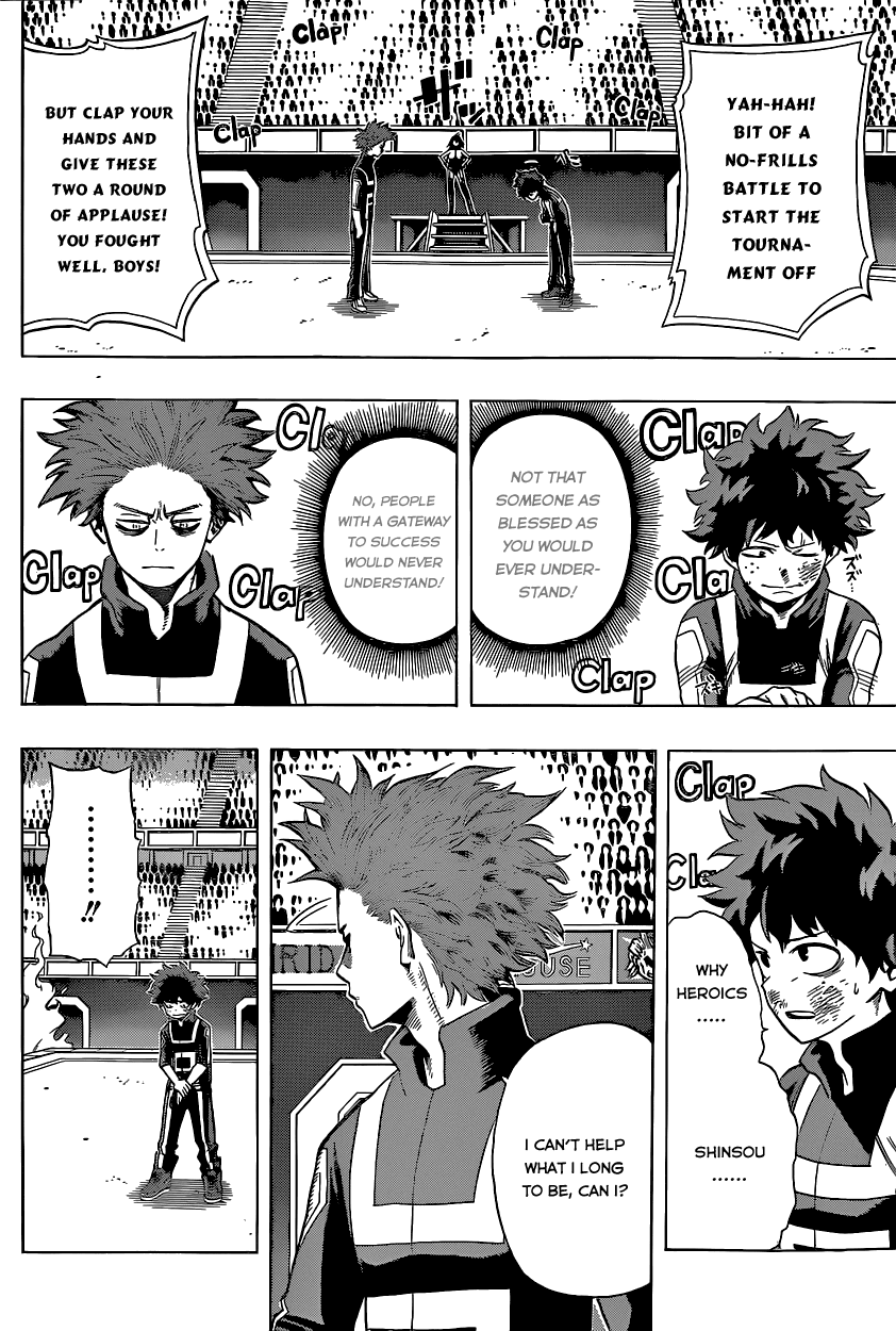 Boku no Hero Academia Chapter 34 page 8 - Chapter 34: Winners and Losers