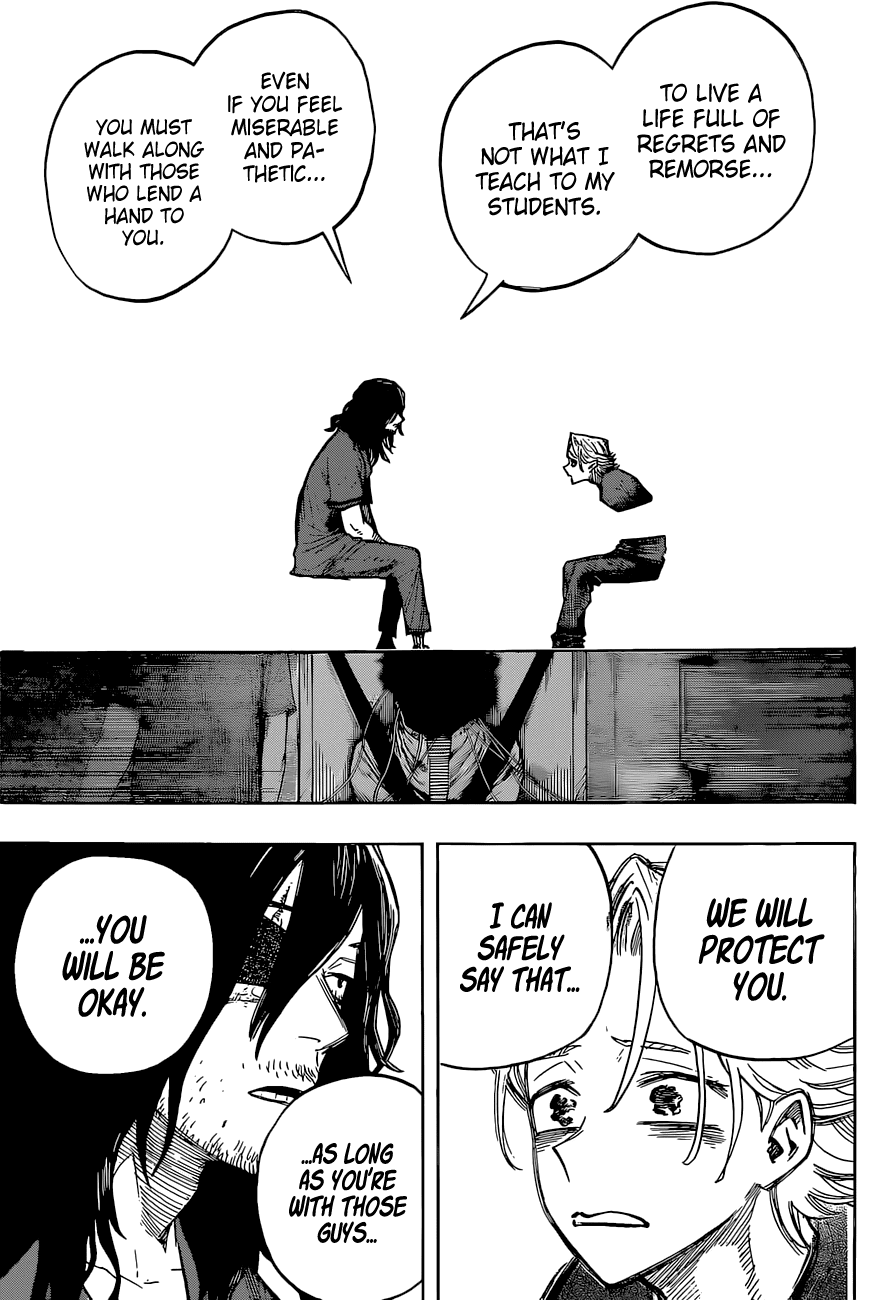 Boku no Hero Academia Chapter 340 page 14 - Chapter 340: The Story of how We All Became Heroes Part ③