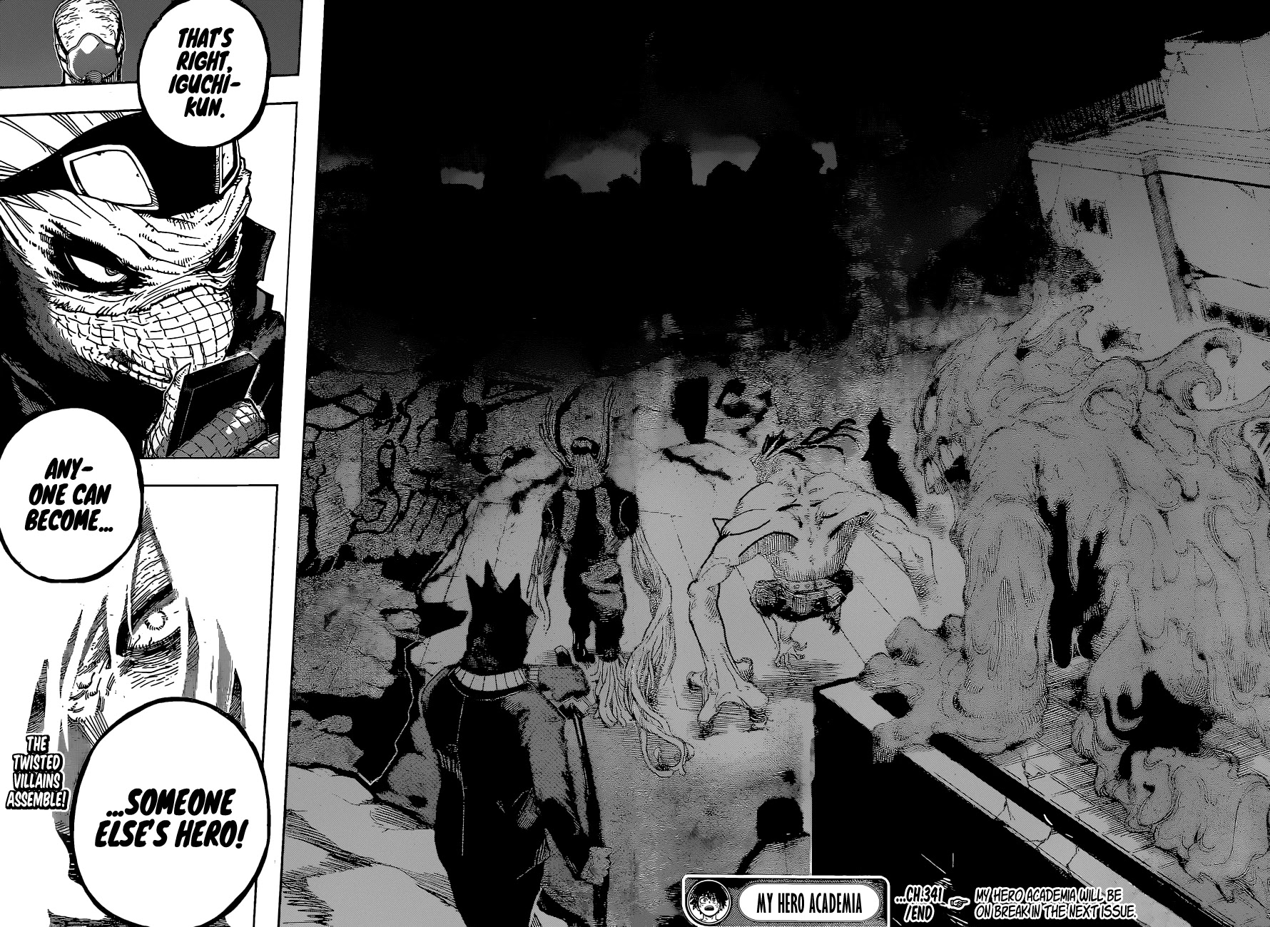 Boku no Hero Academia Chapter 341 page 16 - Chapter 341: The Story of how We All Became Heroes Minus ①