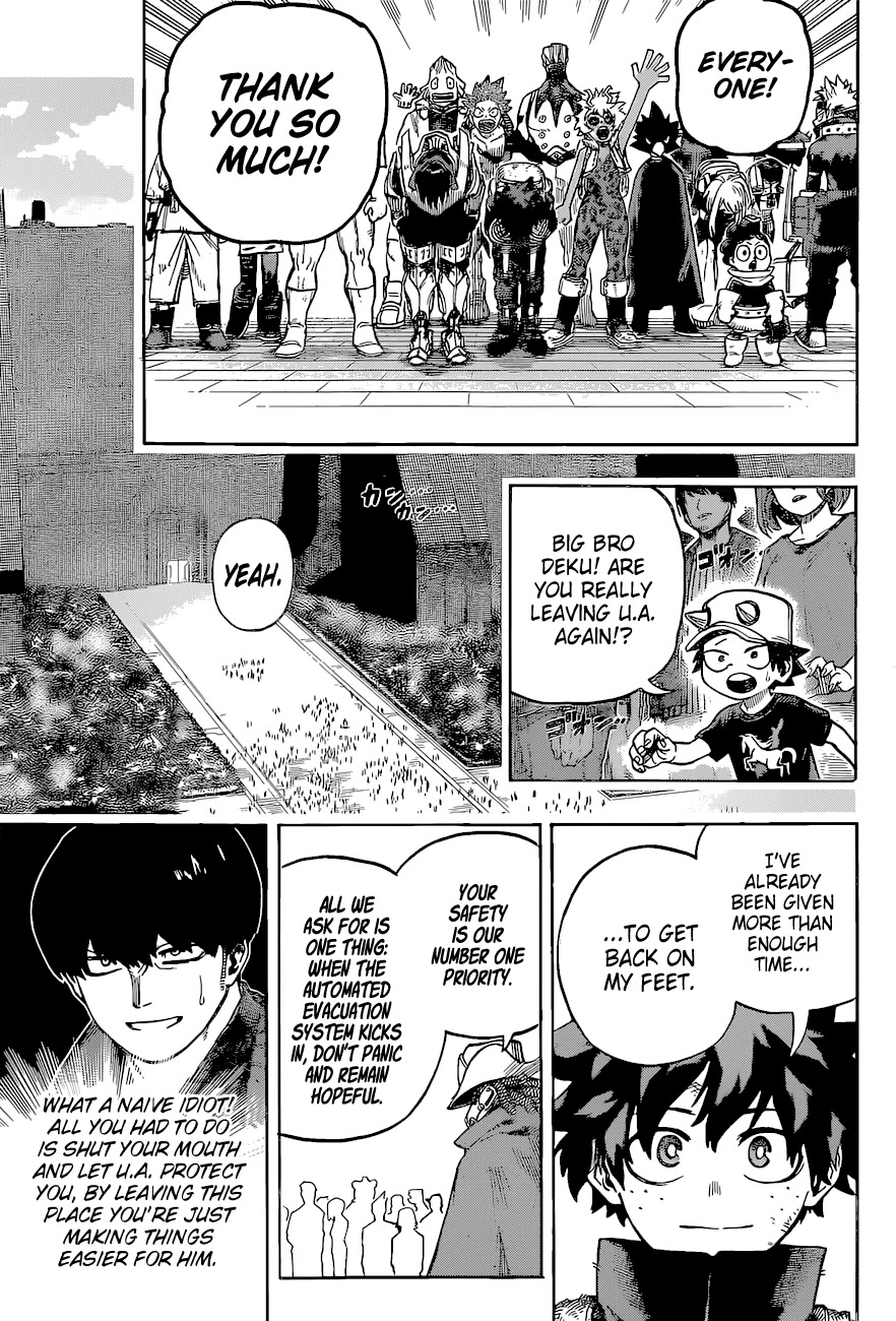 Boku no Hero Academia Chapter 342 page 10 - Chapter 342: The Calm Before the Storm