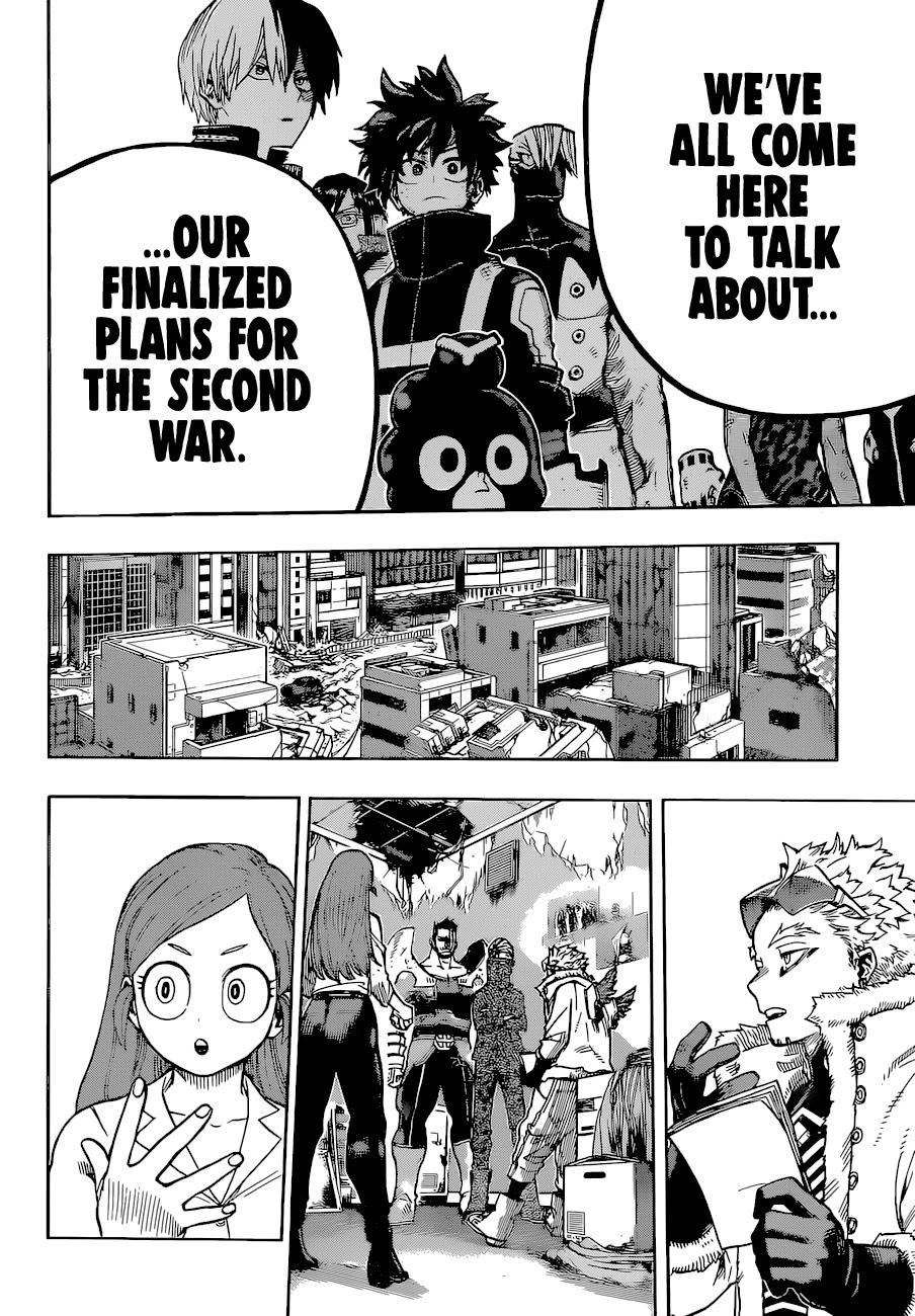 Boku no Hero Academia Chapter 342 page 7 - Chapter 342: The Calm Before the Storm