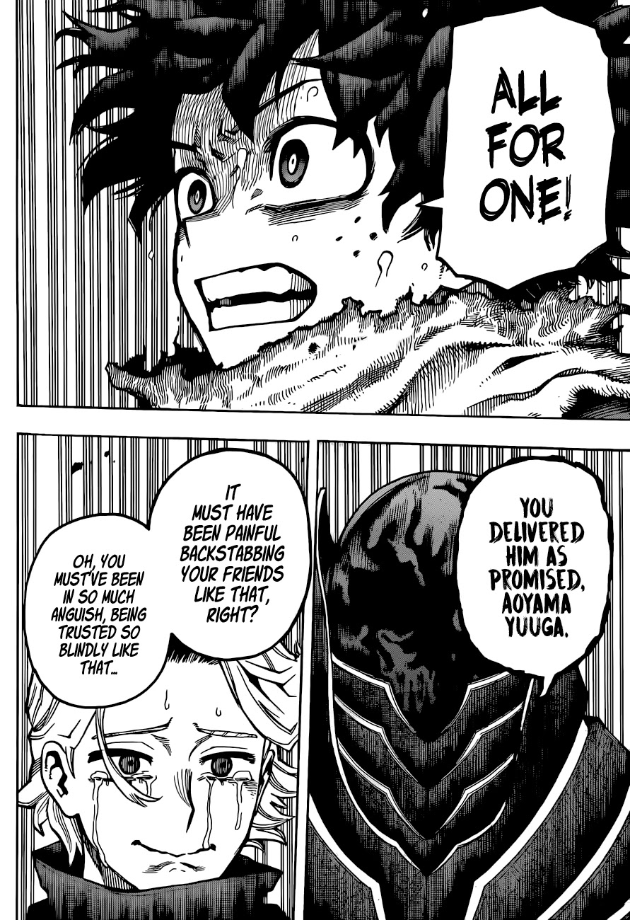 Boku no Hero Academia Chapter 343 page 11 - Chapter 343: Let You Down