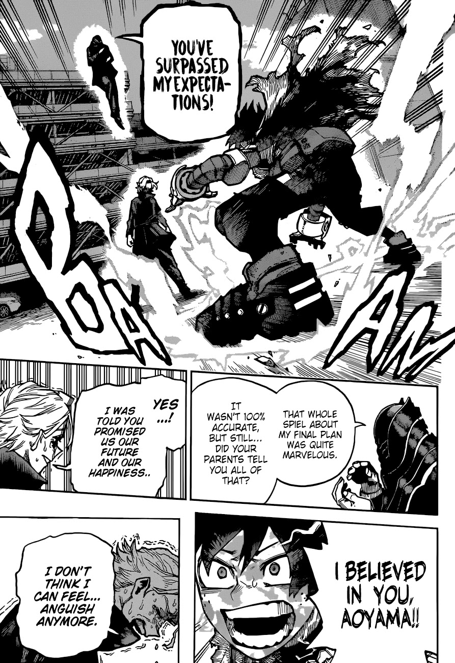Boku no Hero Academia Chapter 343 page 12 - Chapter 343: Let You Down
