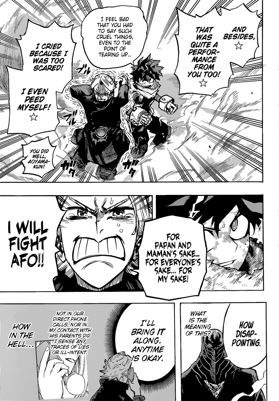 Boku no Hero Academia Chapter 343 page 14 - Chapter 343: Let You Down