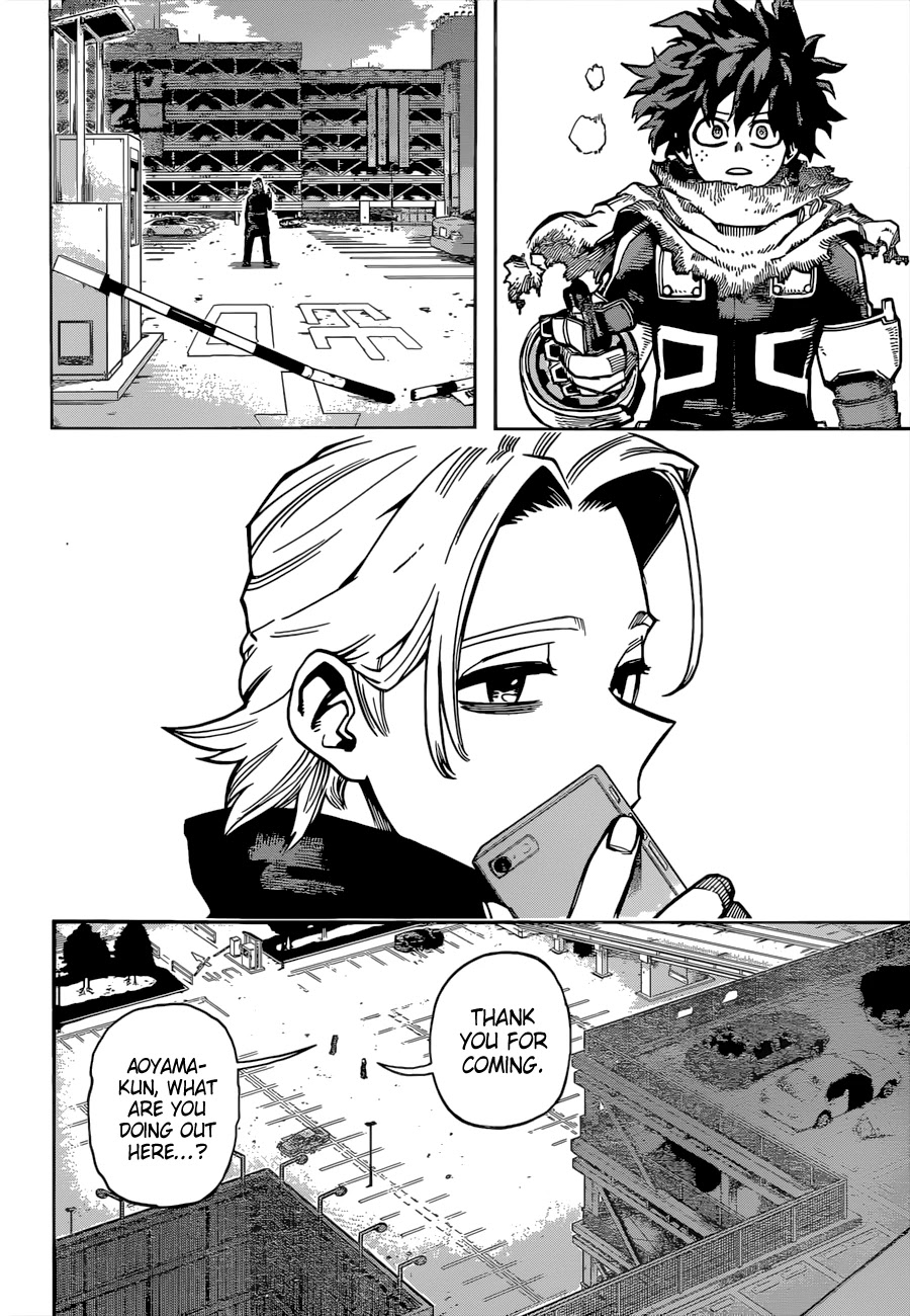 Boku no Hero Academia Chapter 343 page 5 - Chapter 343: Let You Down