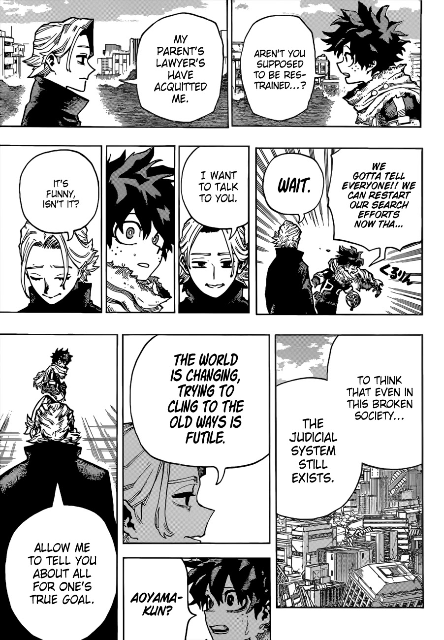 Boku no Hero Academia Chapter 343 page 6 - Chapter 343: Let You Down