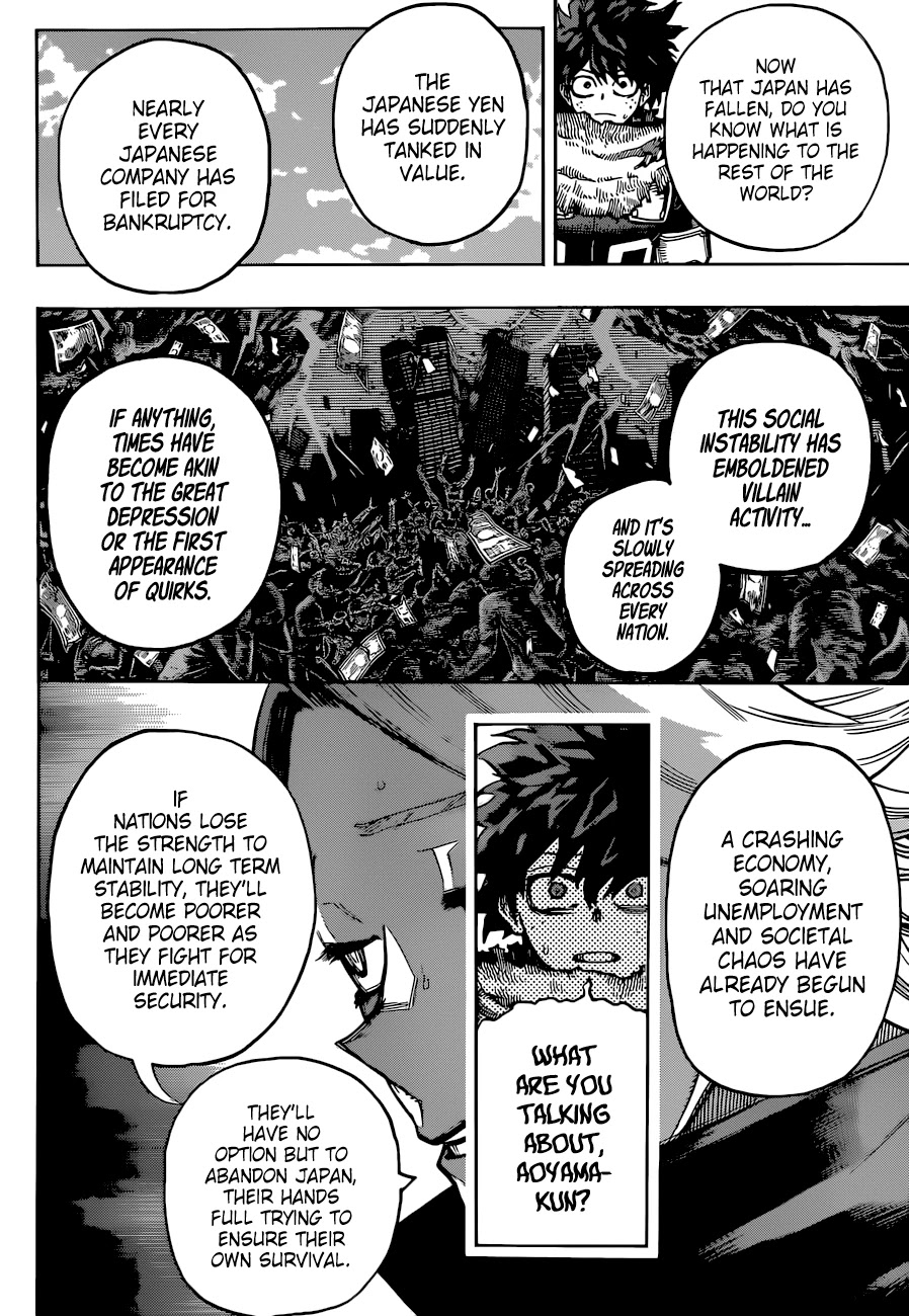 Boku no Hero Academia Chapter 343 page 7 - Chapter 343: Let You Down