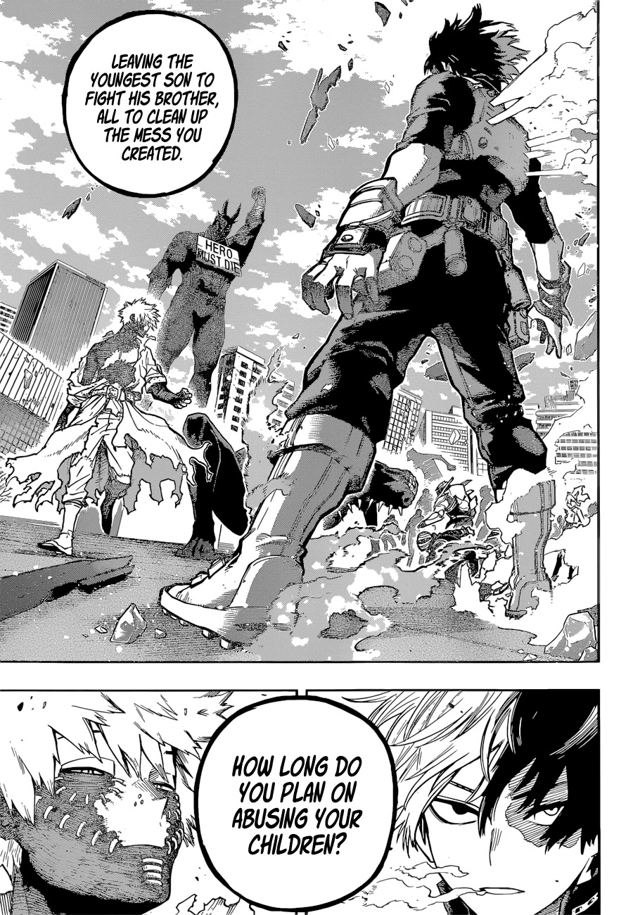 Boku no Hero Academia Chapter 345 page 10 - Chapter 345: Division