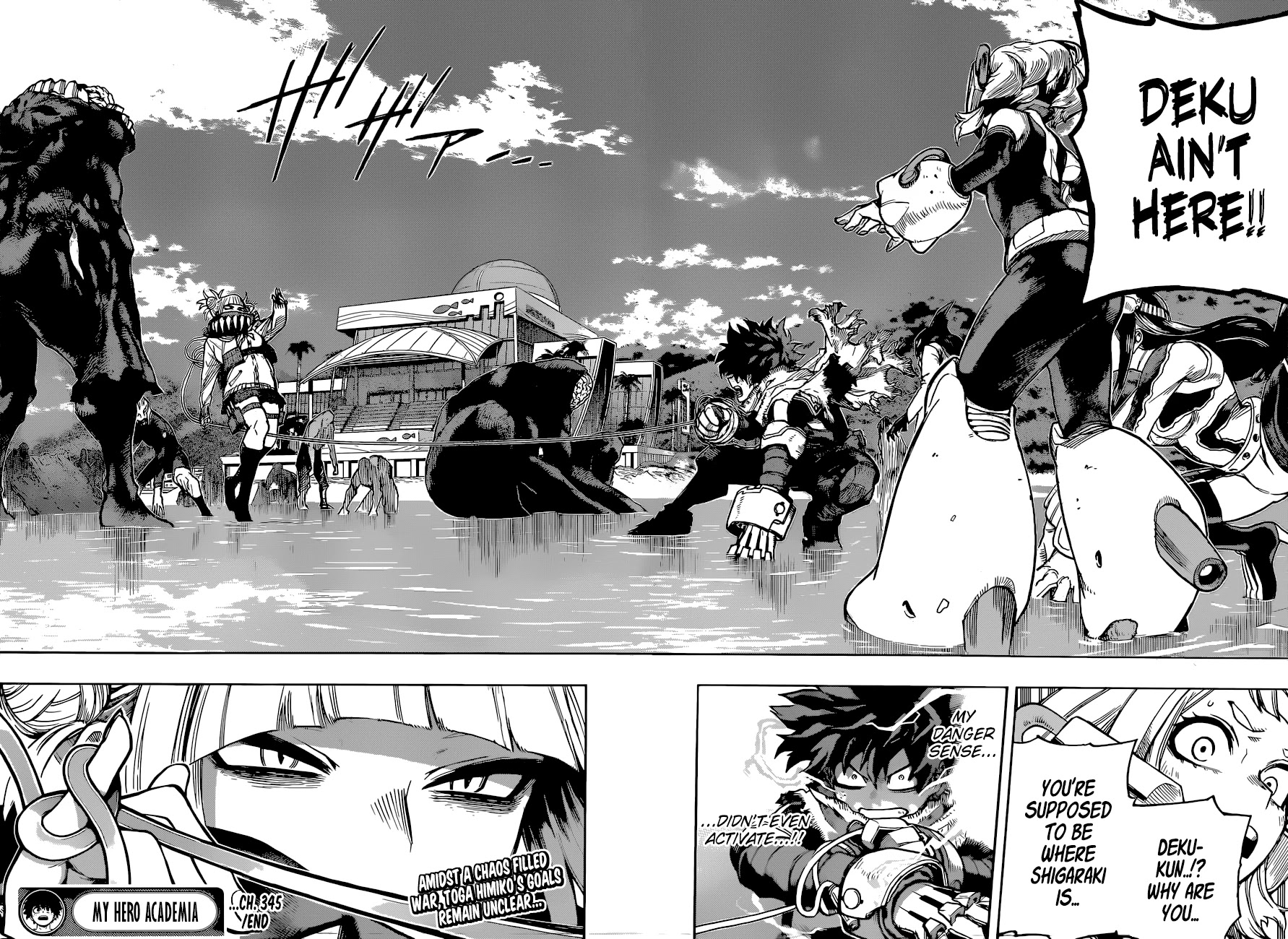 Boku no Hero Academia Chapter 345 page 12 - Chapter 345: Division