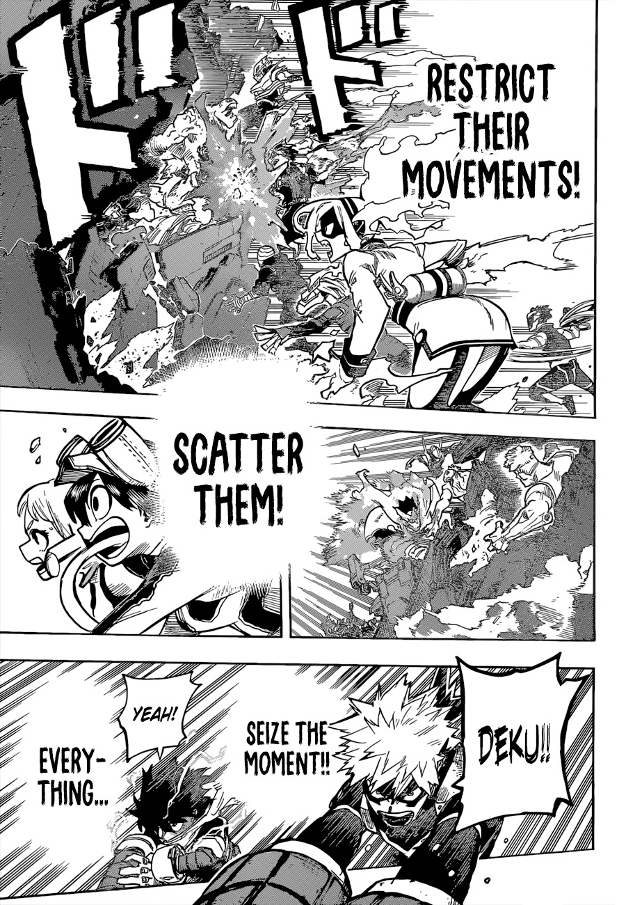 Boku no Hero Academia Chapter 345 page 4 - Chapter 345: Division