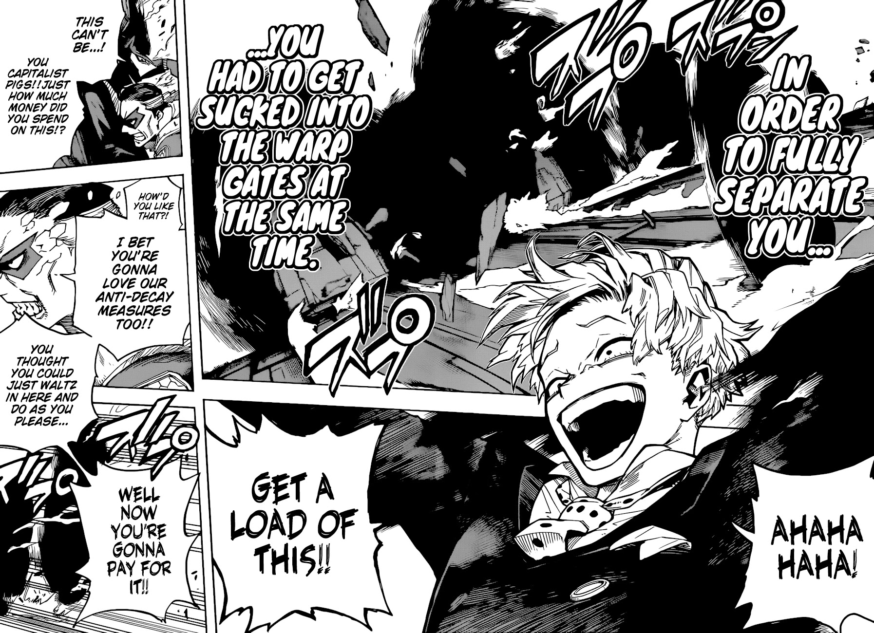 Boku no Hero Academia Chapter 345 page 5 - Chapter 345: Division
