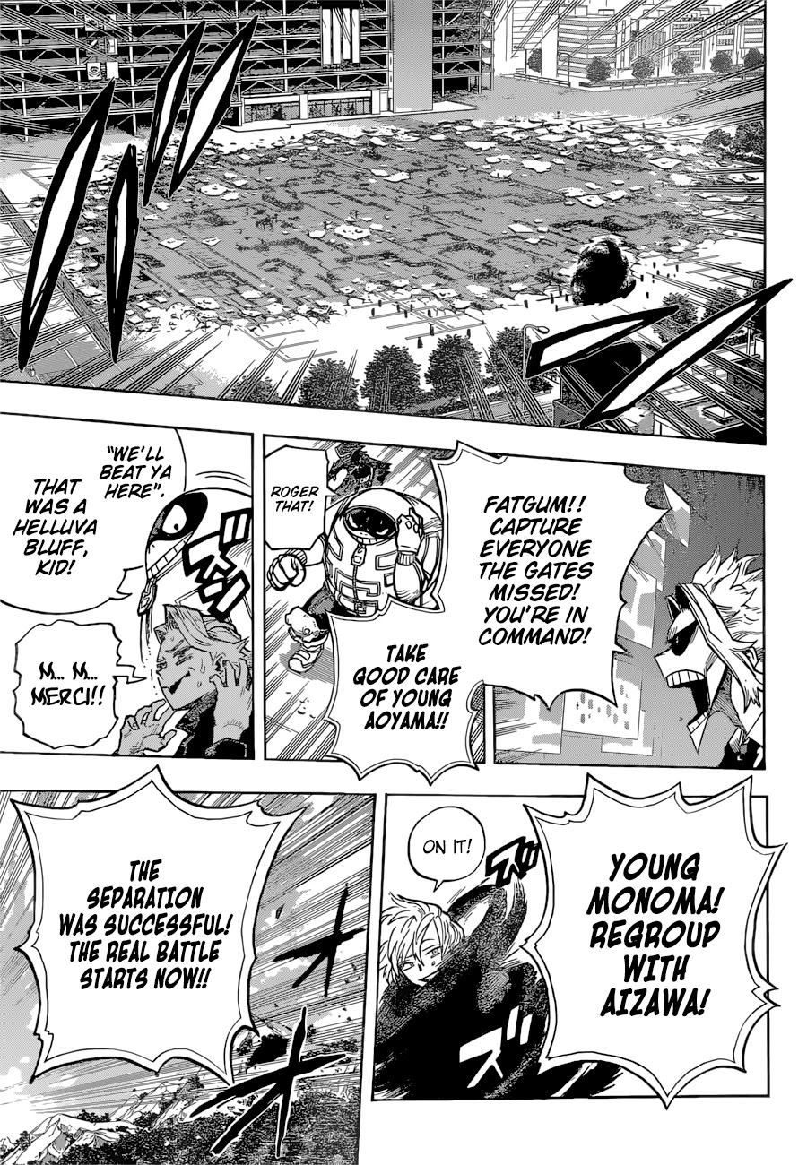 Boku no Hero Academia Chapter 345 page 7 - Chapter 345: Division