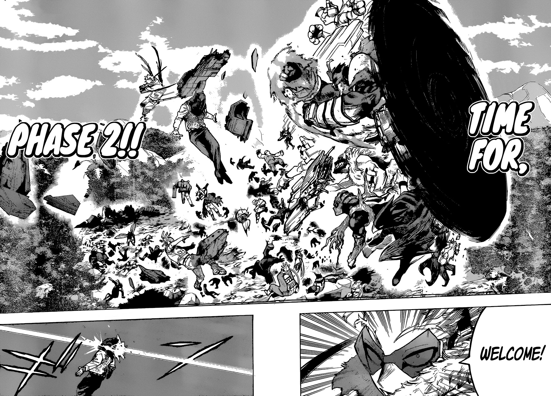 Boku no Hero Academia Chapter 345 page 8 - Chapter 345: Division