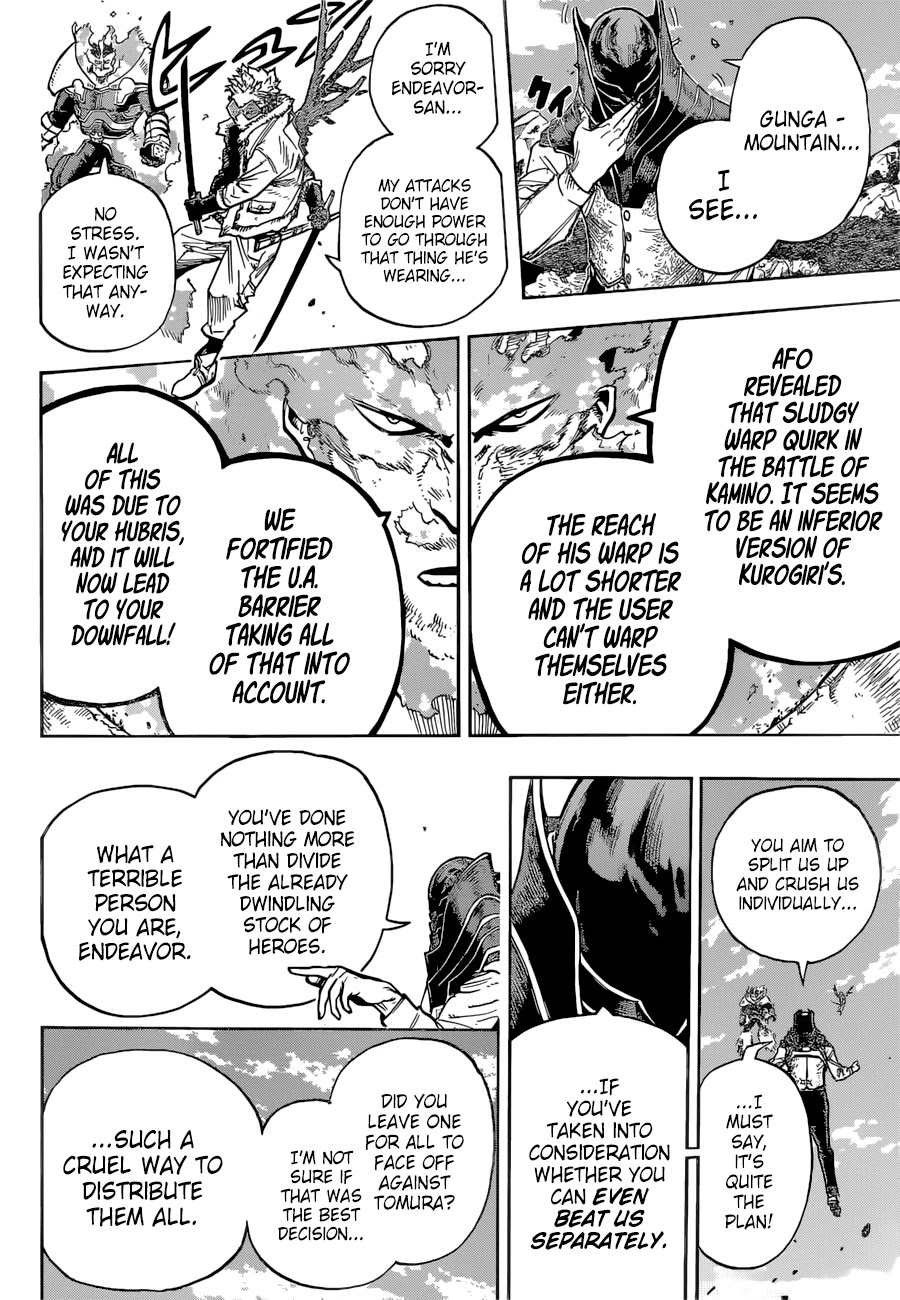 Boku no Hero Academia Chapter 345 page 9 - Chapter 345: Division