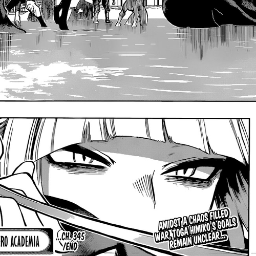 Boku no Hero Academia Chapter 345: Division cover